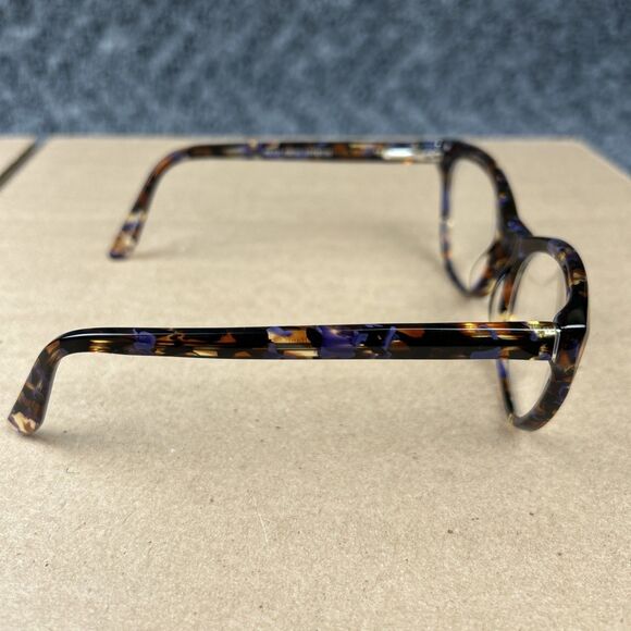 Roberto Steffani RS 157 COL 50 Eyeglasses Frames Blue Tortoise Round 52-16-135 - Picture 2 of 7